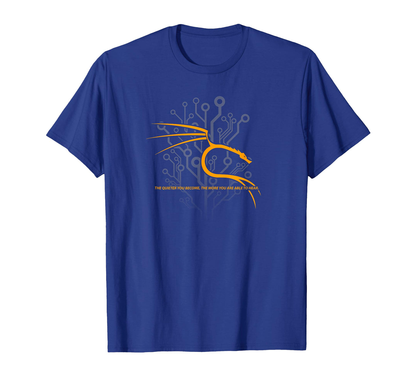Backtrack Kali Linux T-Shirt with Dragon and Tagline - Orang T-Shirt