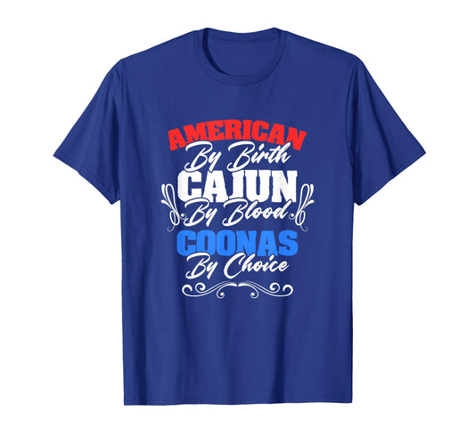 American Cajun Coonas American Louisiana Crawfish Cajun T-Shirt
