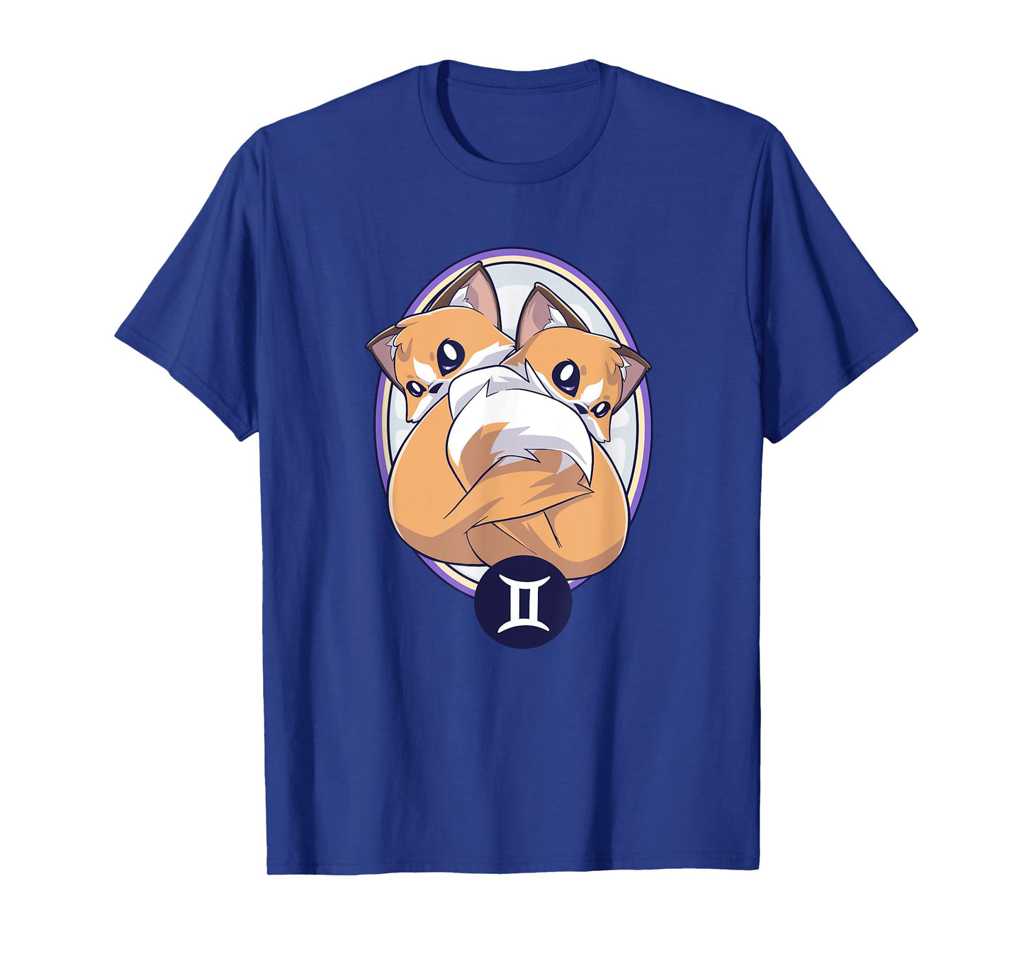 Mystical Zodiac Fox: The Gemini T-Shirt