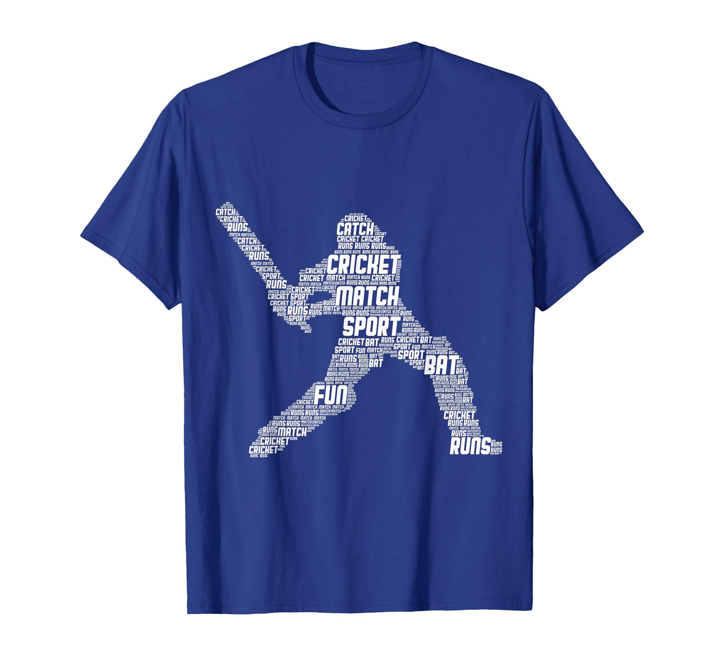 Cricket Player Men Youth Boys Kids T-Shirt