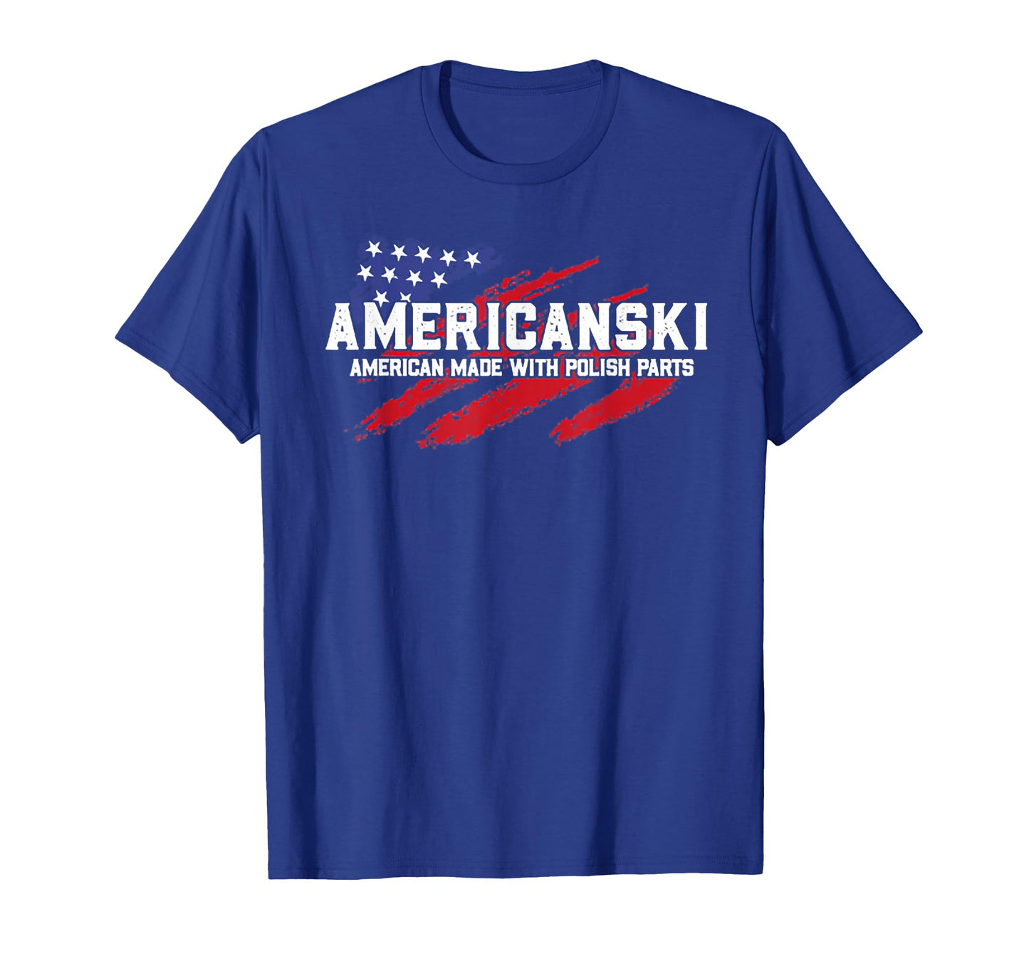 Americanski American Made With Polish Parts T-Shirt
