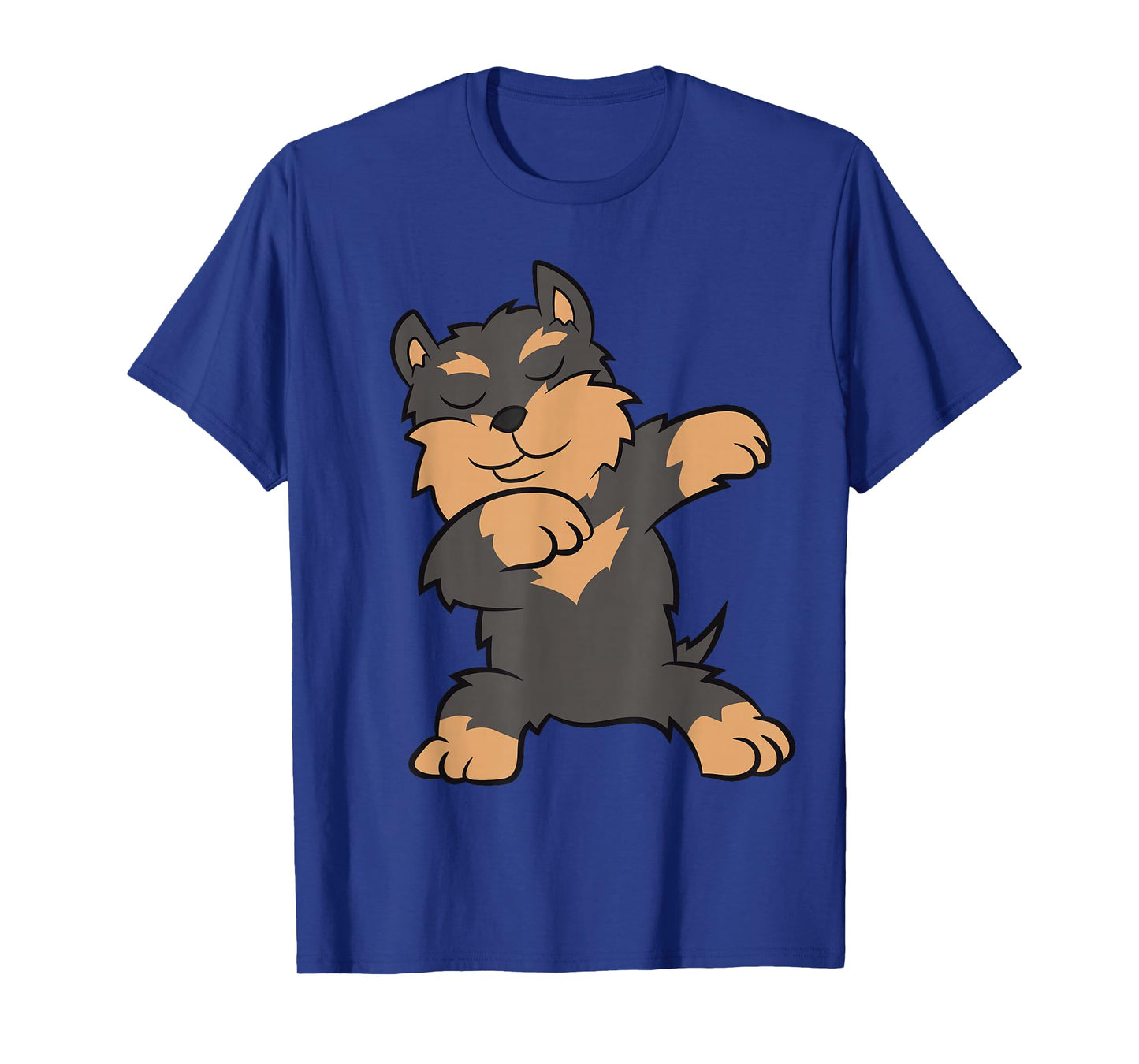 Dabbing Yorkie Cute Dabbing Yorkshire Terrier T-Shirt