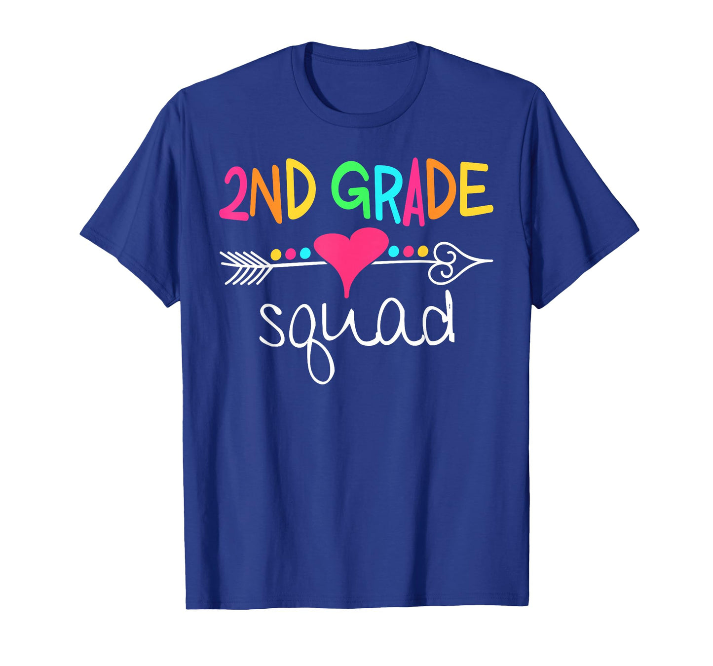 2nd Grade Squad Second Teacher Student Team Back to School T-Shirt