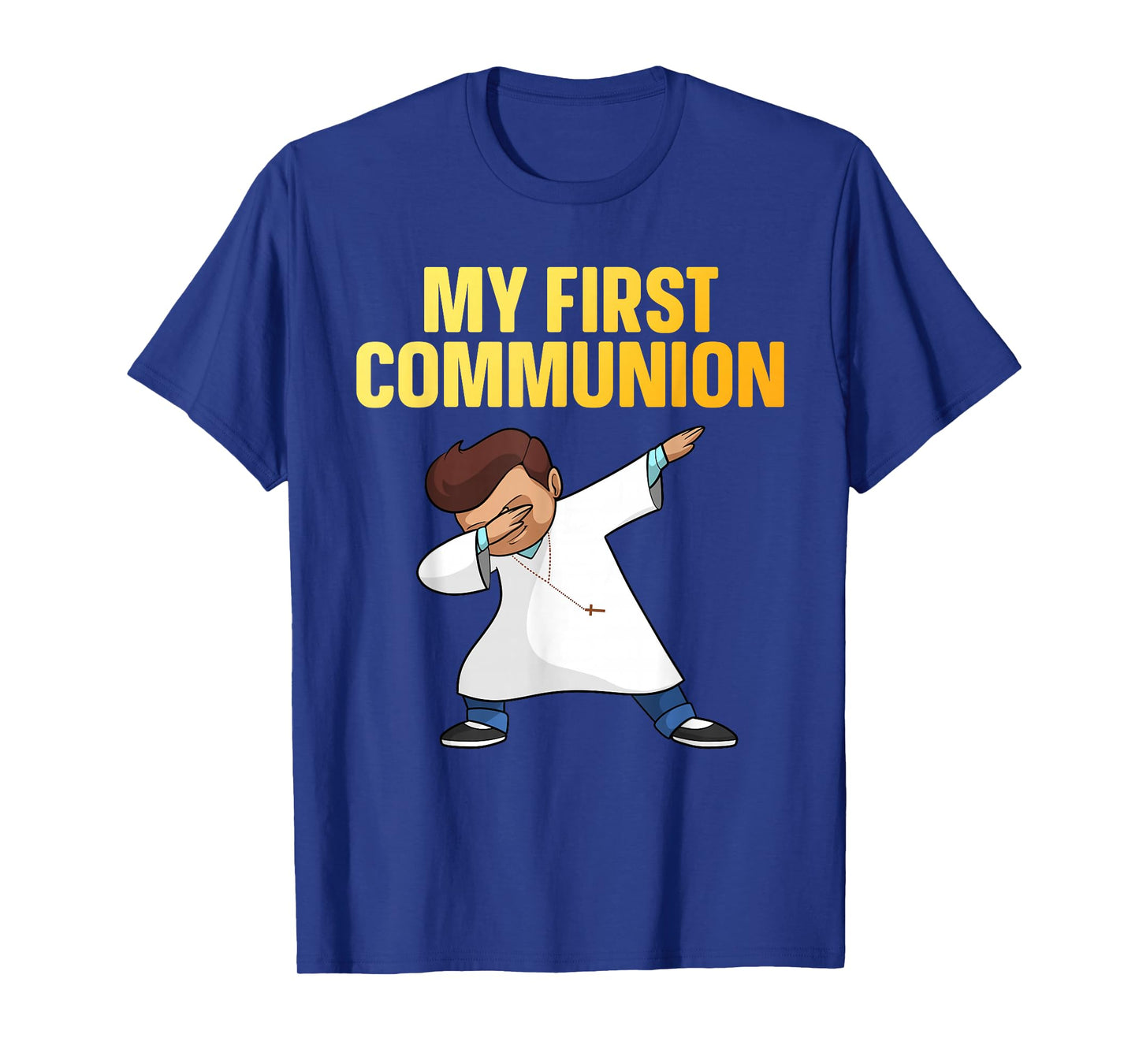 First Communion Art for Boys Girls Kids 1st Holy Communion T-Shirt