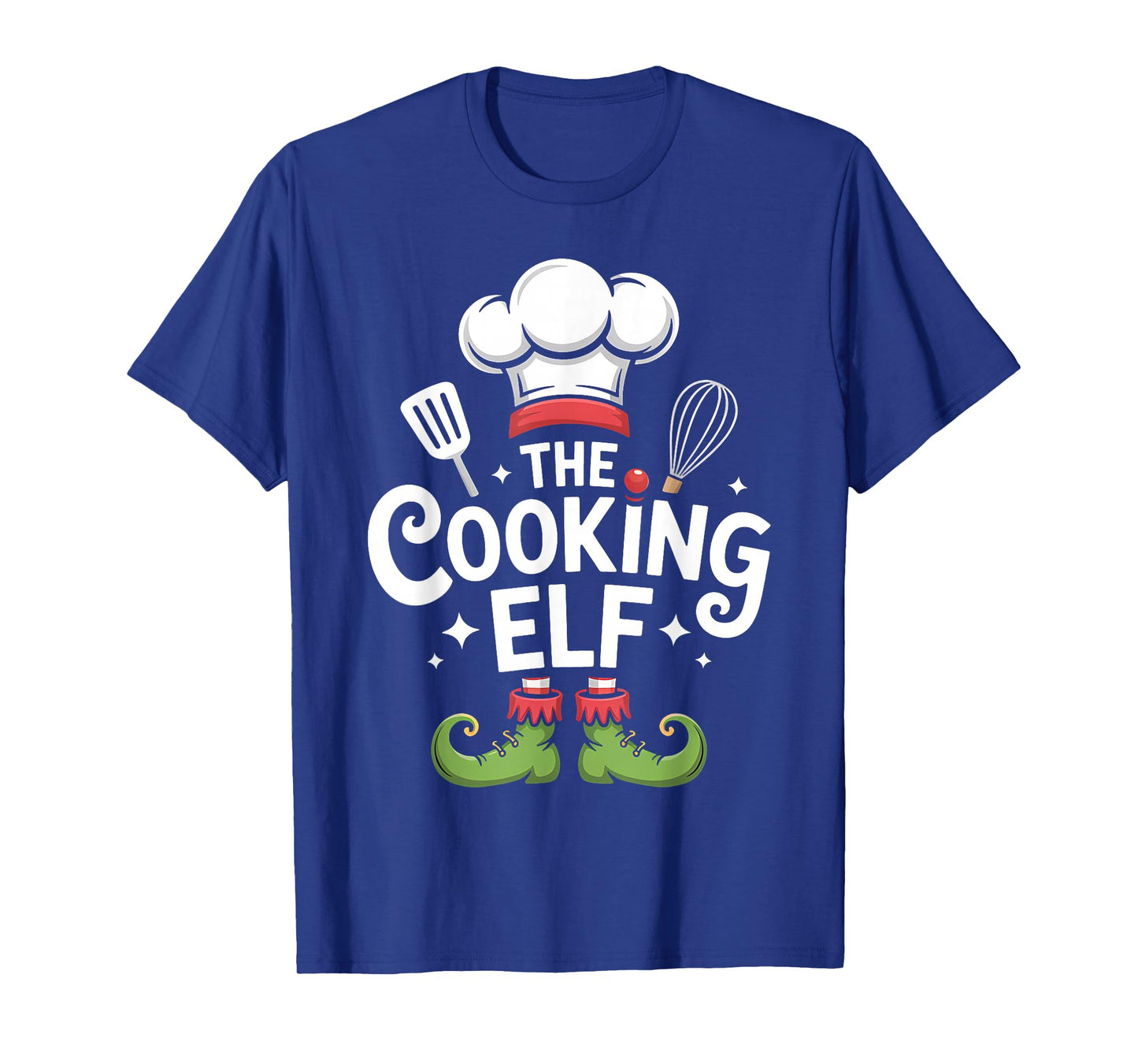 Cooking Elf Matching Family Group Christmas Party Pyjamas T-Shirt