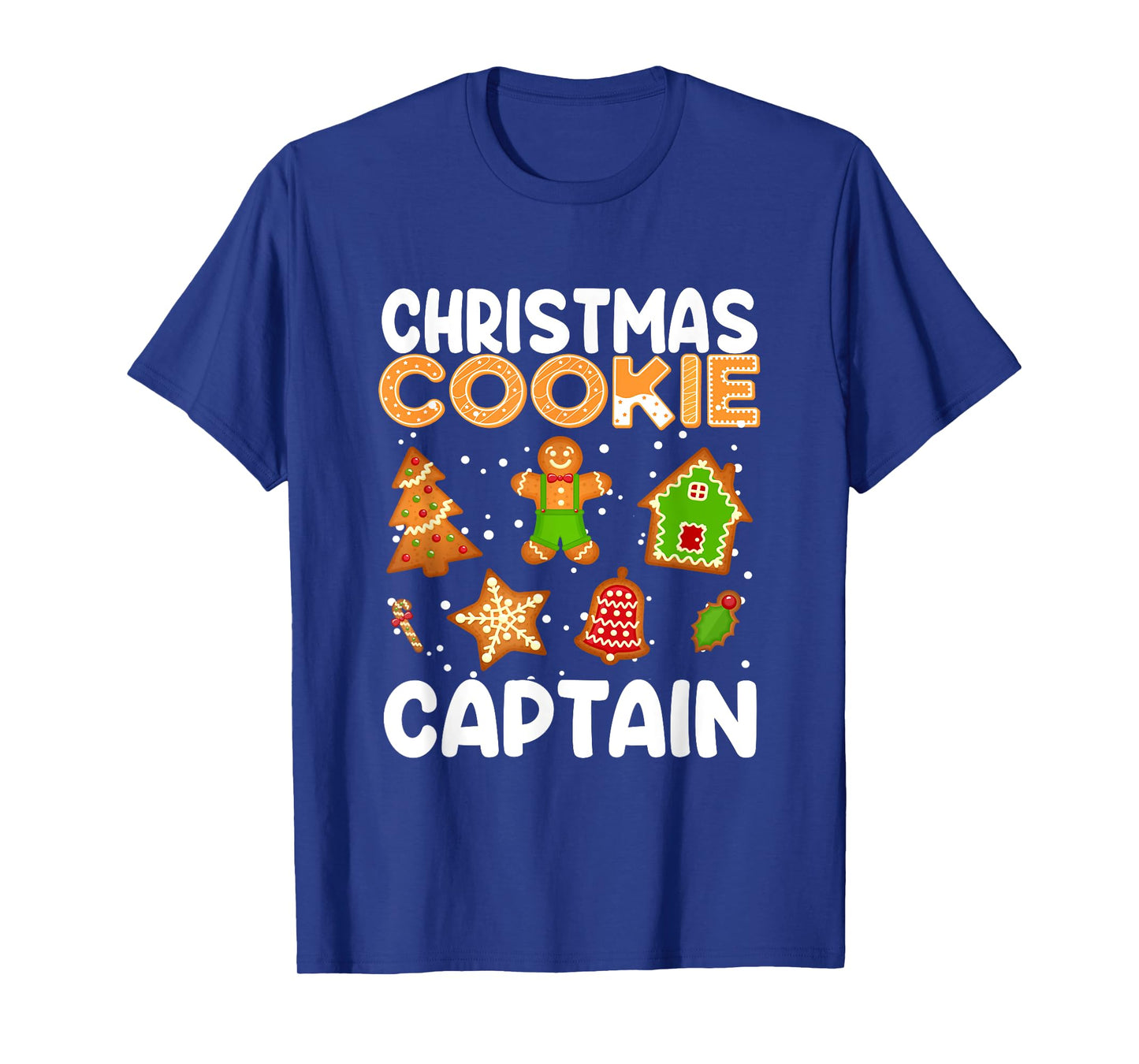 Cookie Baking Team Captain Gingerbread Christmas Matching T-Shirt