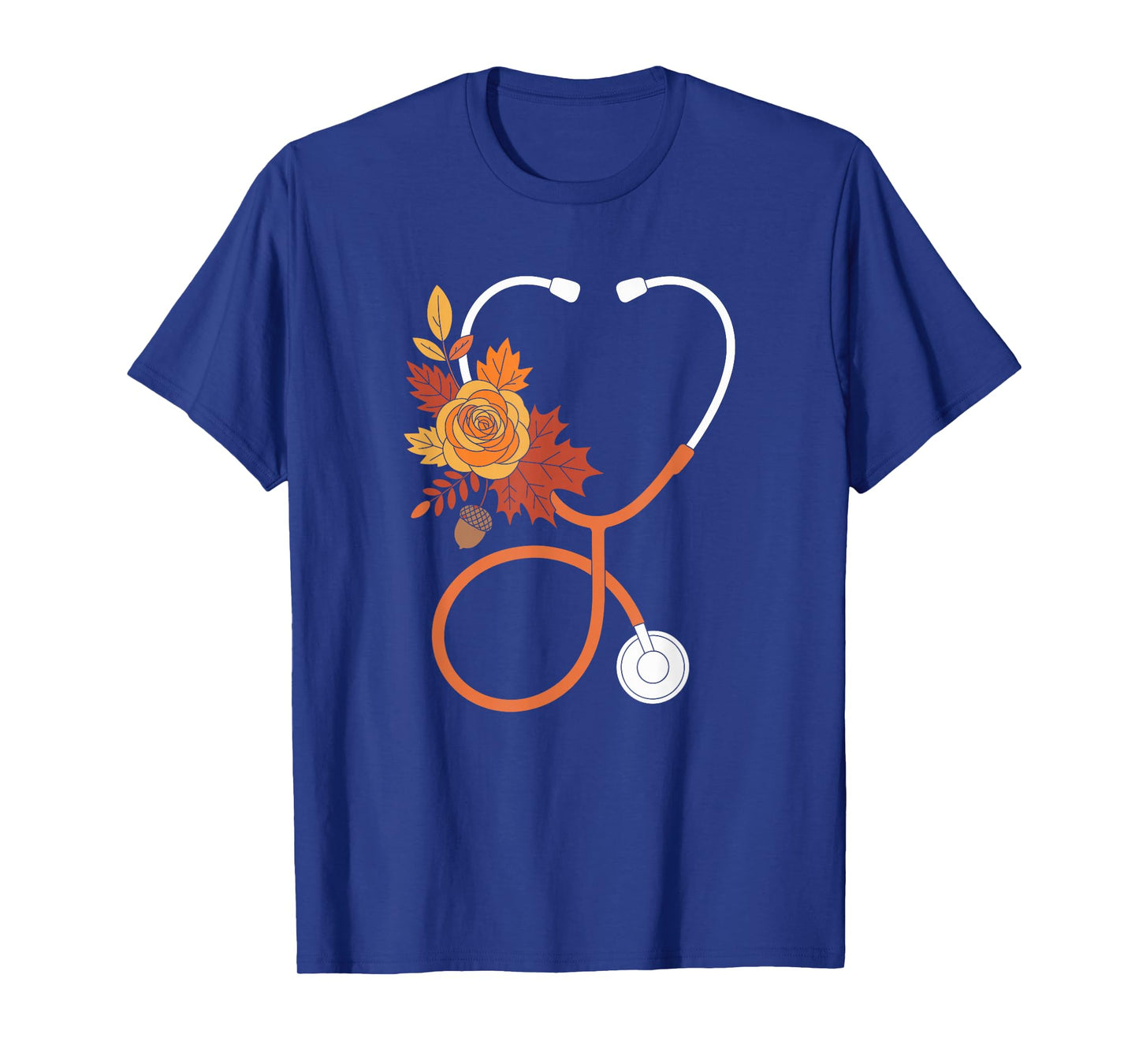 Autumn Stethoscope Nurse Fall T-Shirt