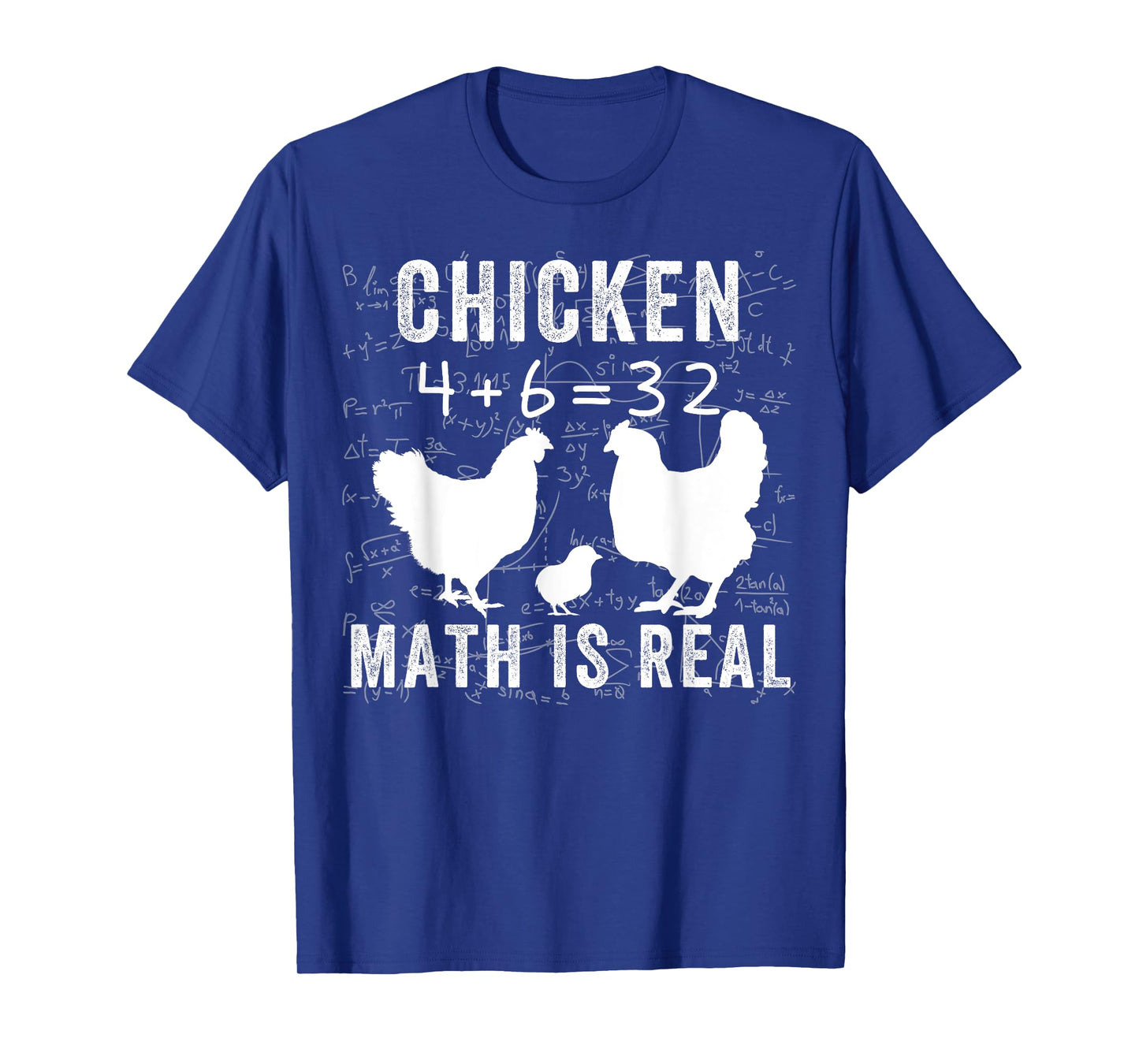 Chicken Math is Real, Chicken Lover Funny Chicken Math Meme T-Shirt
