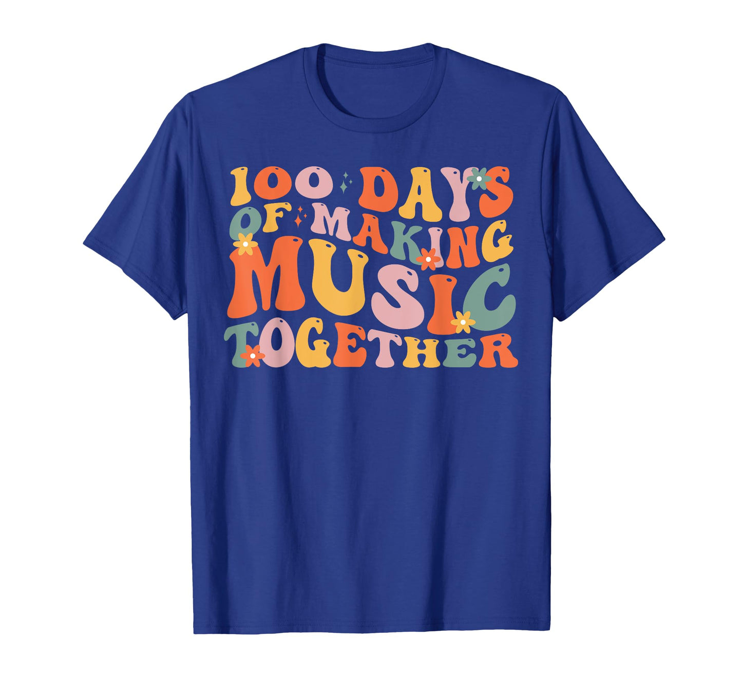 100 Days Of School Music Teacher T-Shirt