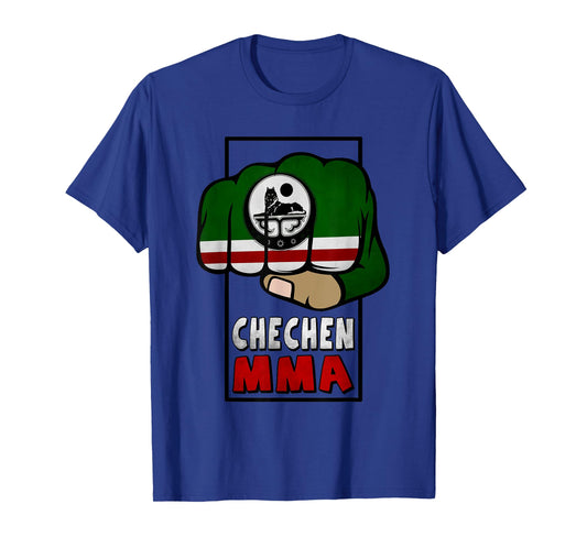 Chechen Fighter, Chechnya Flag, Chechnya Men, Chechen MMA T-Shirt