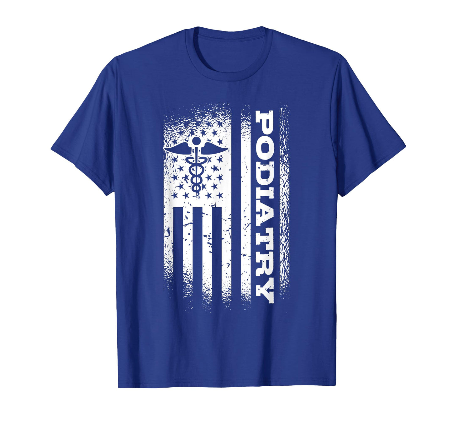 Podiatry American Flag Foot Doctor Patriotic Podiatrist T-Shirt