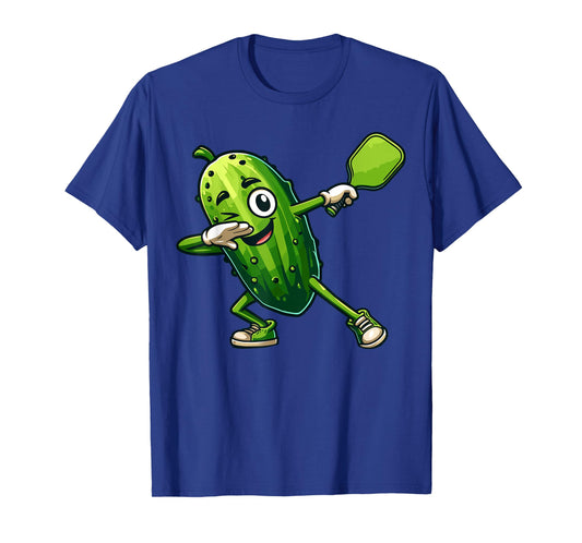 Funny Pickle Dabbing Pickleball Dink Master Enthusiast Tee T-Shirt