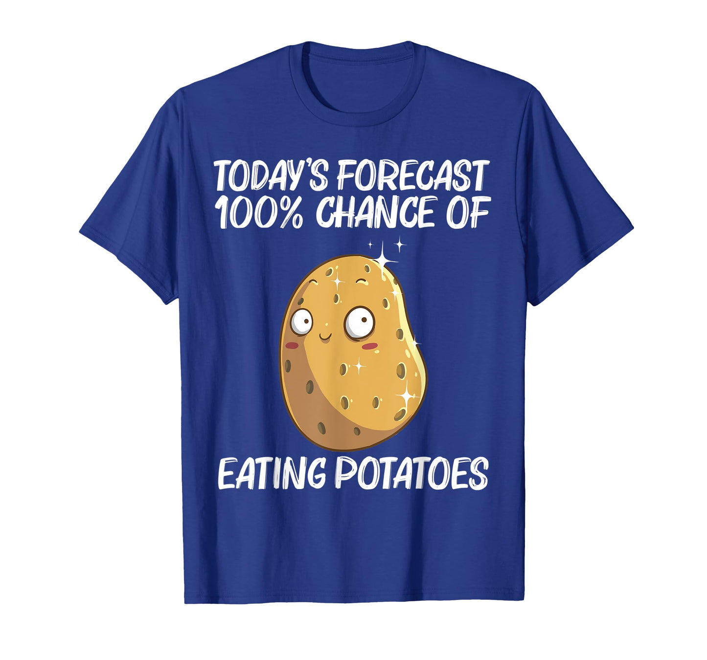 Cute Potato Gift For Men Women Vegetable Baked Potato Lovers T-Shirt