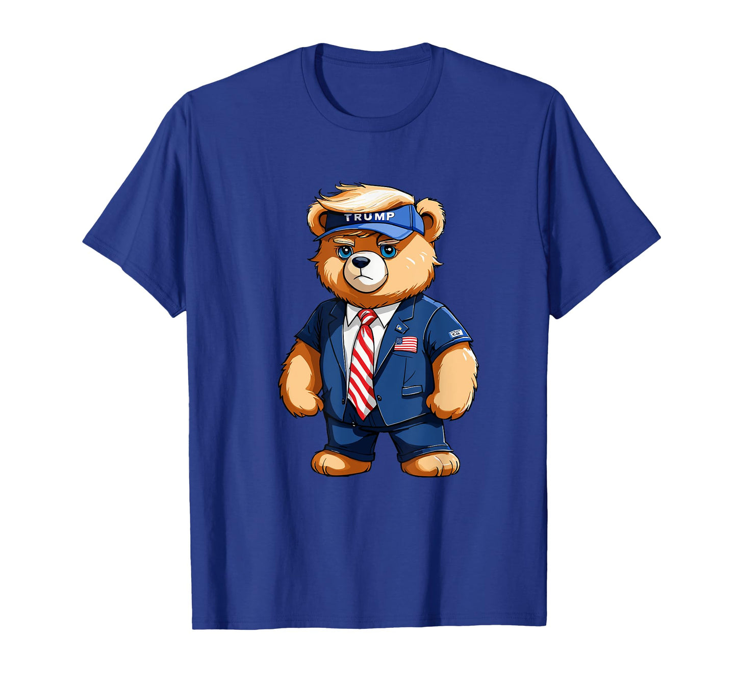 Trump Teddy Bear USA Flag Patriot Supporter T-Shirt