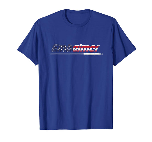 American Flag Embalmer Mortician Funeral Death Corpse Gift T-Shirt