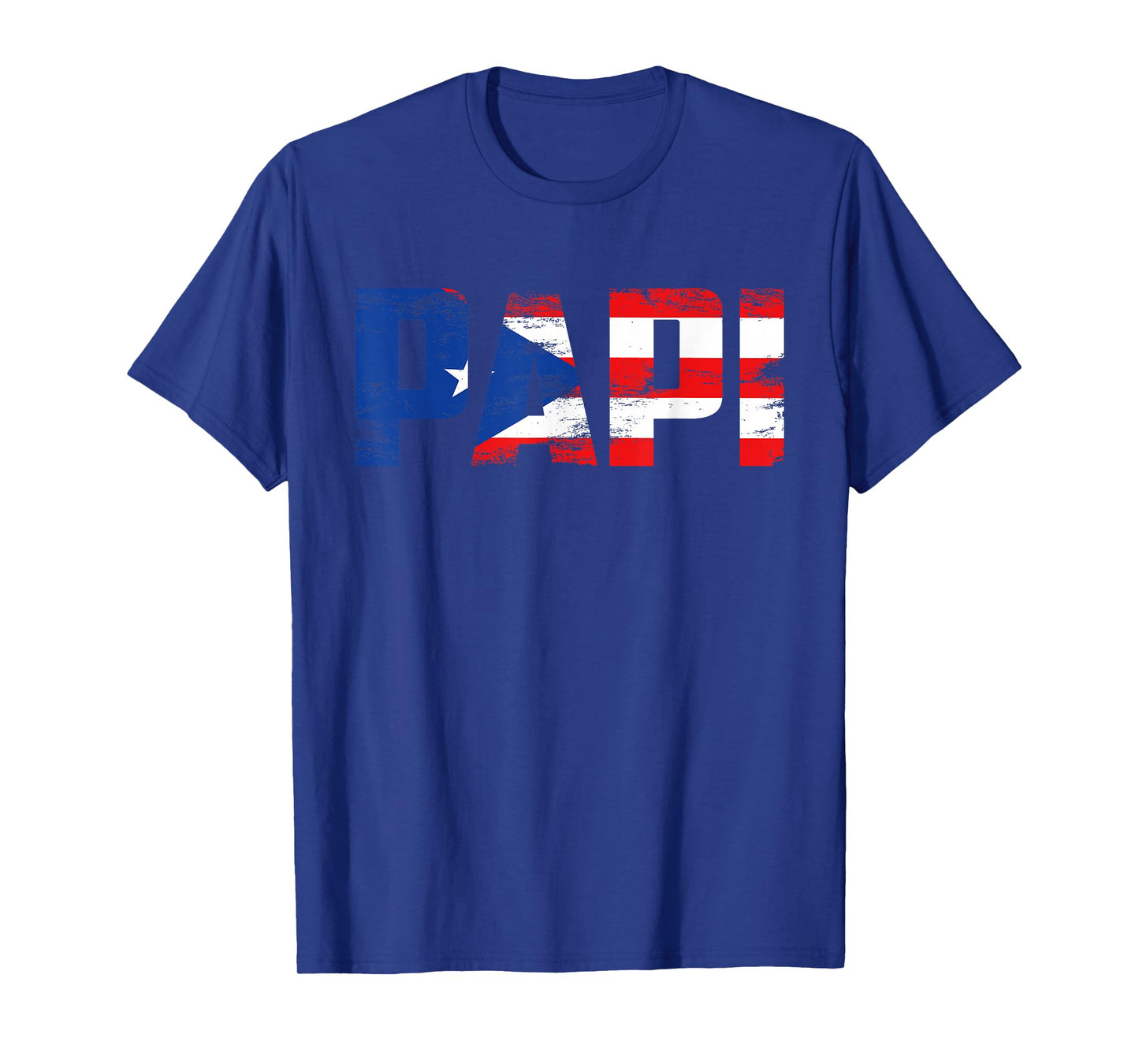 Papi Puerto Rico Flag Pride Fathers Day Puerto Rican Men T-Shirt