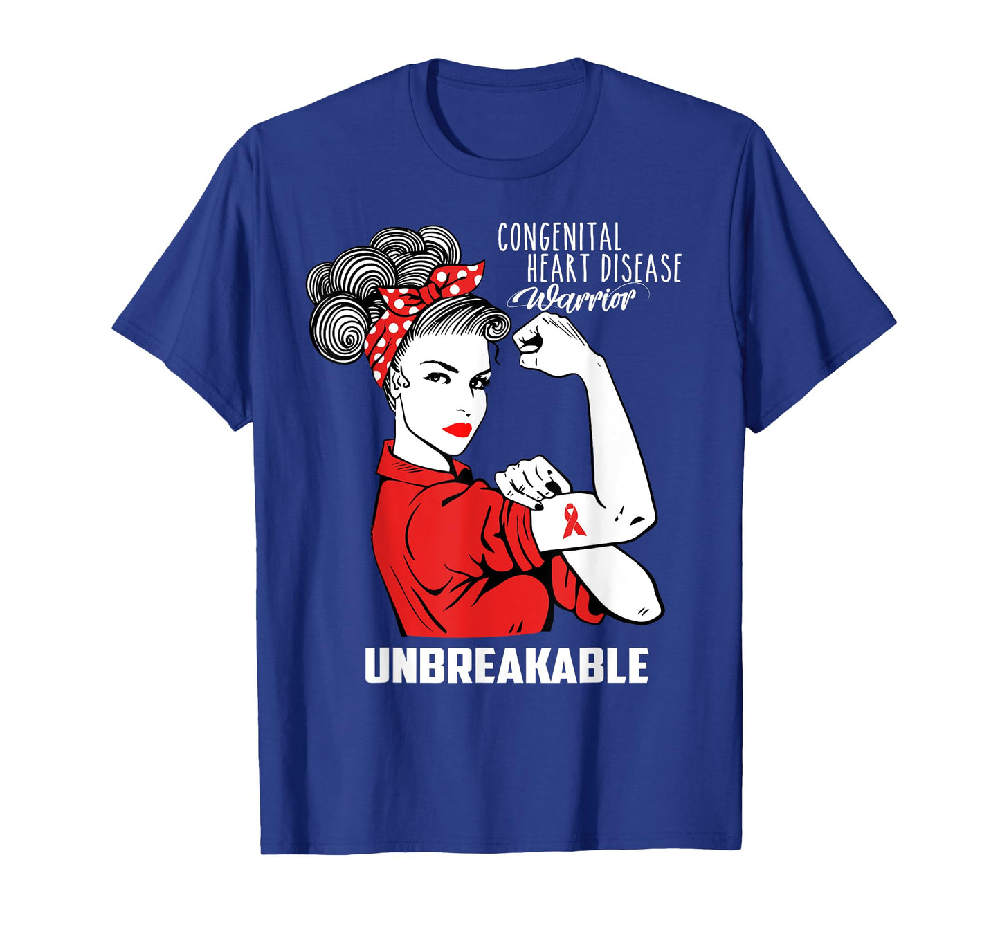 Congenital Heart Disease Unbreakable Shirt CHD Awareness T-Shirt