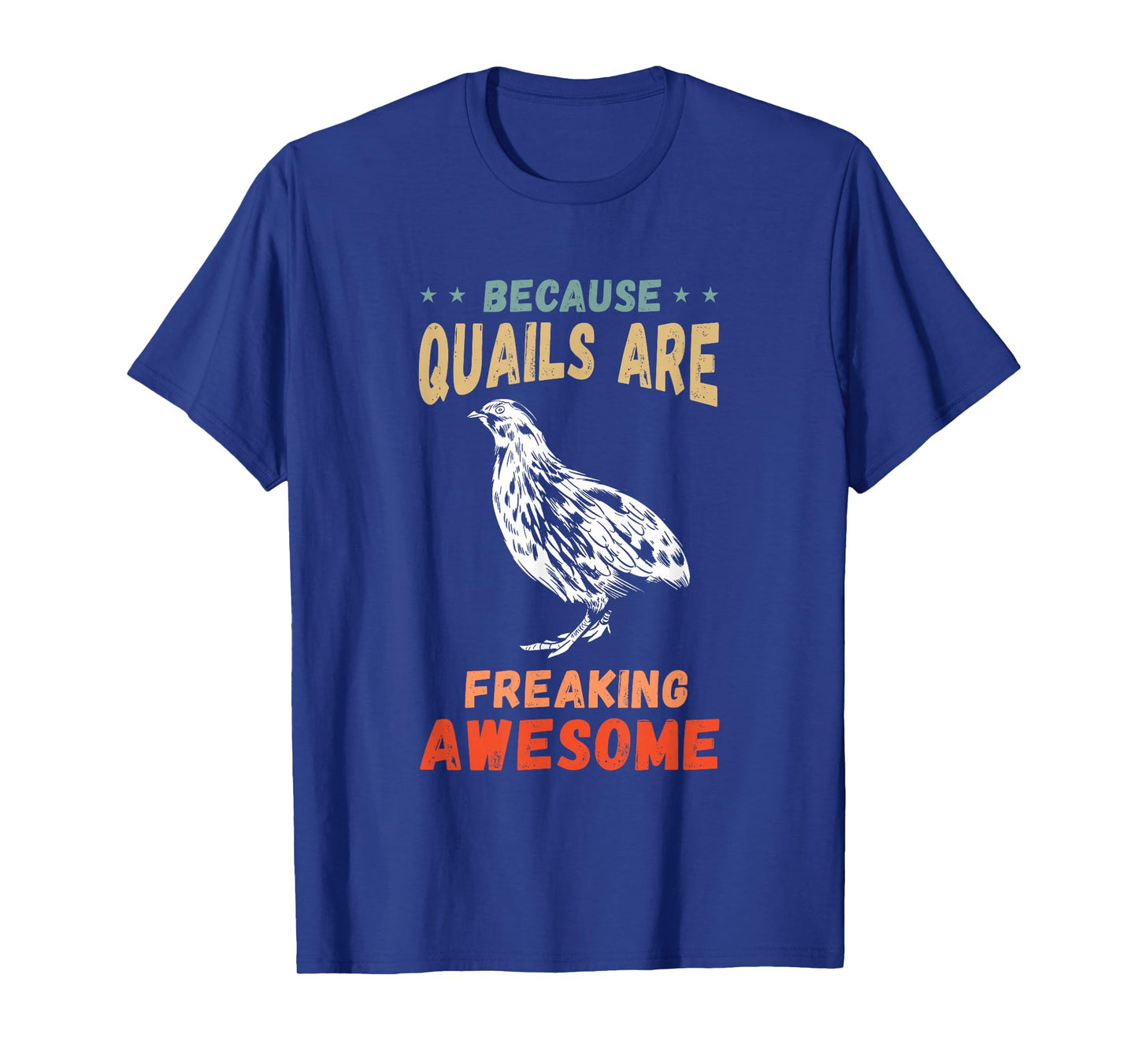 Awesome Quail Bird Quail Breeding Bobwhite Quail Lover T-Shirt