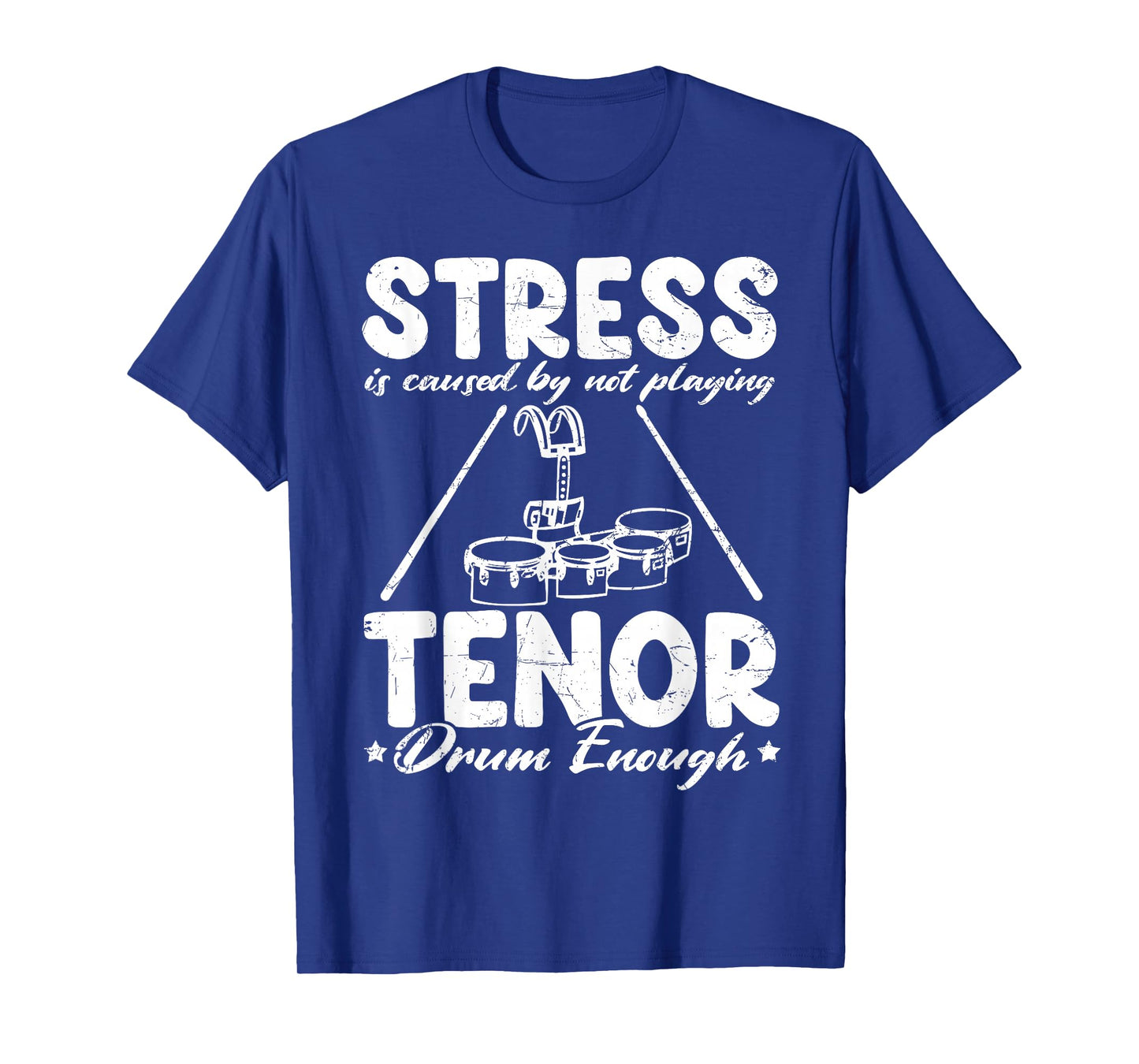 Tenor Drum Heads Quad Drum Practice Pad Quad Drummer T-Shirt