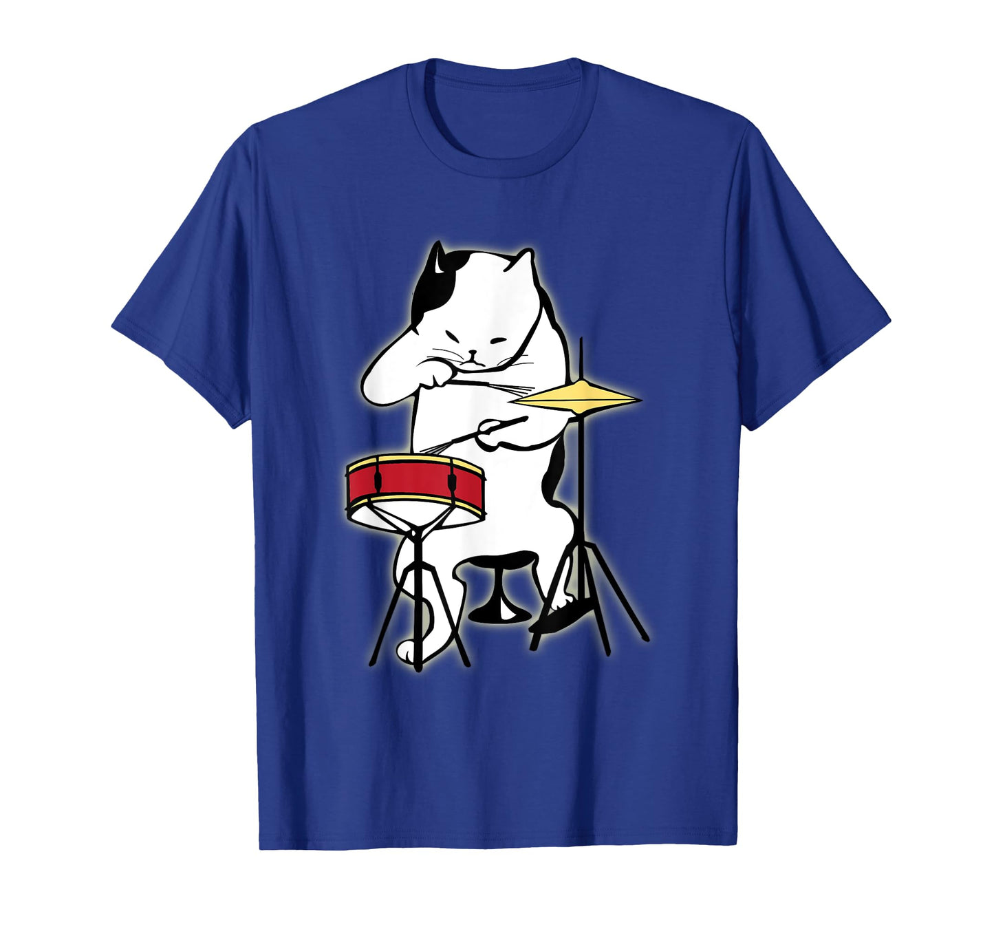 Jazz Shirt | Drummer Shirt | Cat Playing Drums | Jazz Gift