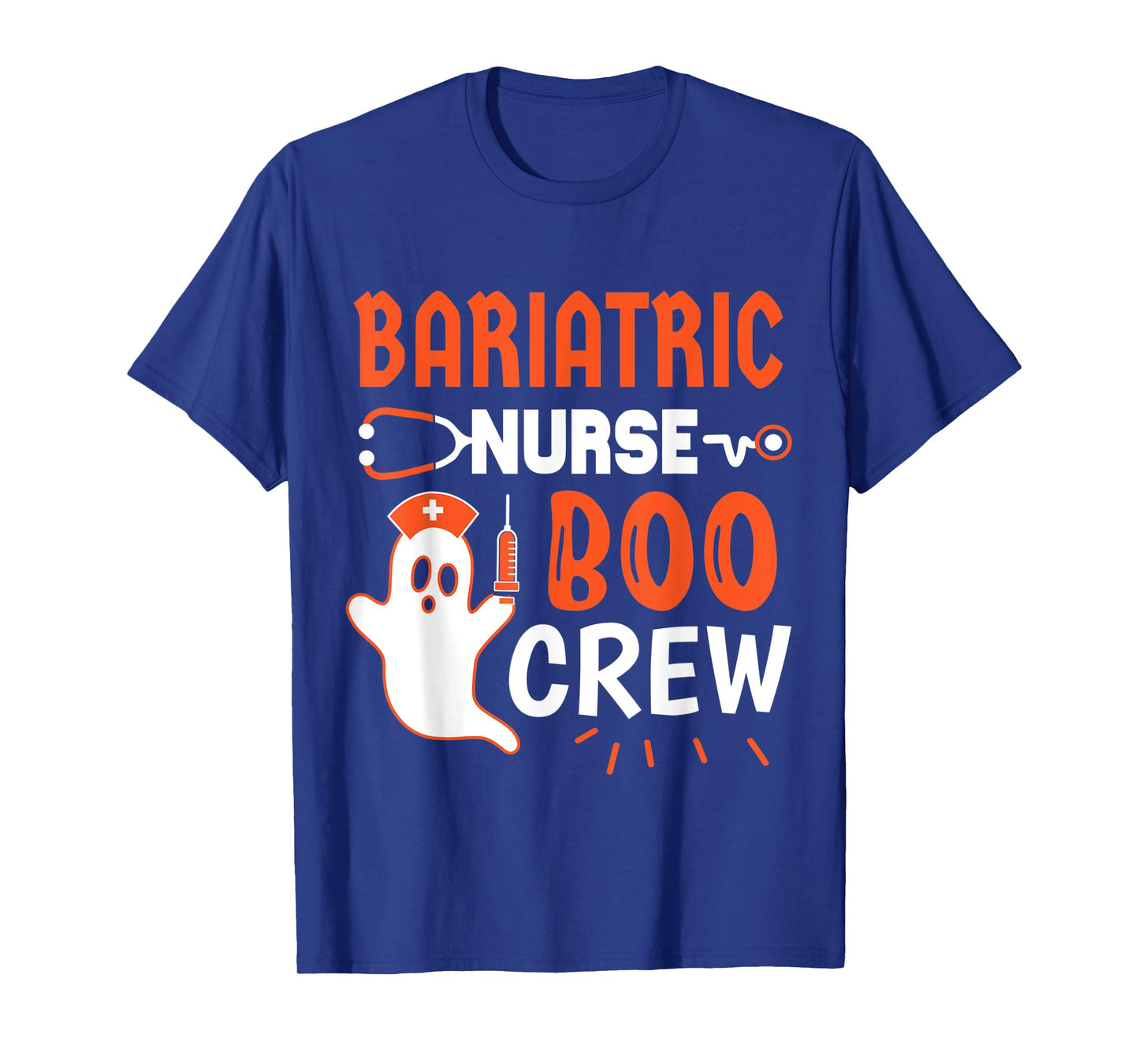 Bariatric Nurse Boo Crew Halloween Bariatric Nurse T-Shirt