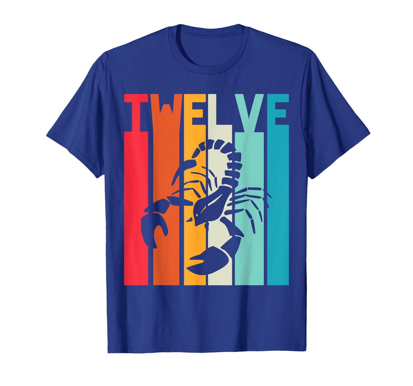 12th Birthday Scorpio Zodiac Retro Girl Boy 12 years old T-Shirt