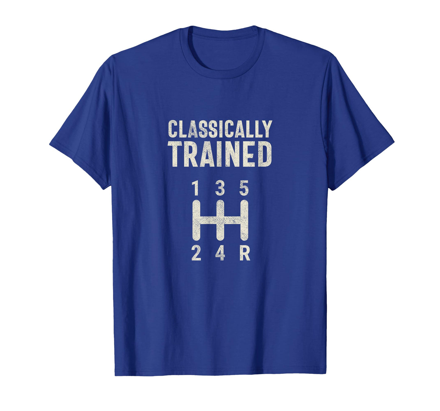 Classically Trained Stick Driver Manual Transmission Car T-Shirt