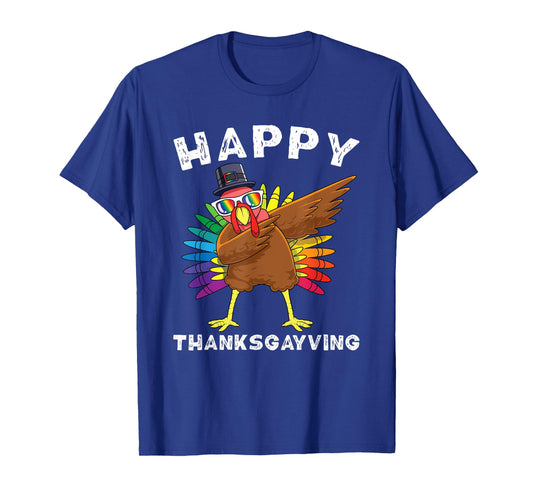 LGBT Thanksgiving Turkey LGBTQ+ Rainbow Gay Pride LGBTQ T-Shirt