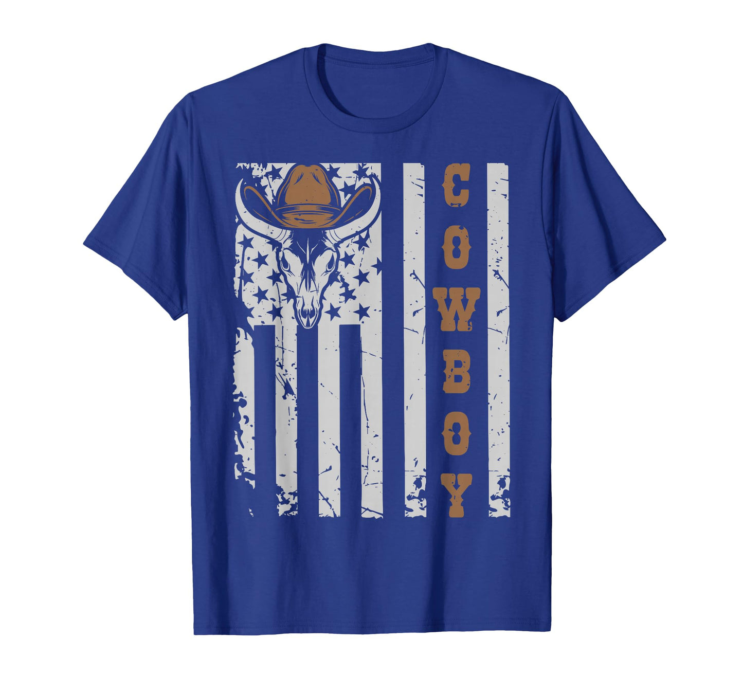 Western Country Men Teen Boy Kid Rodeo Southern Retro Cowboy T-Shirt