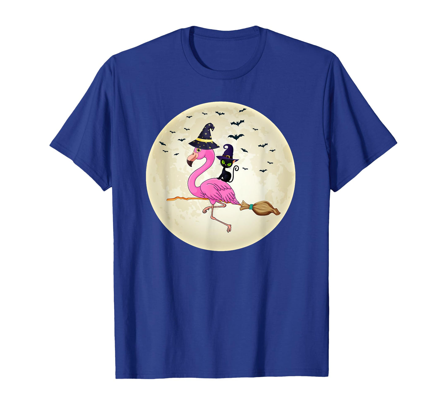 flamingo Halloween Costume Flamingo cat Halloween Men Women Kids T-Shirt