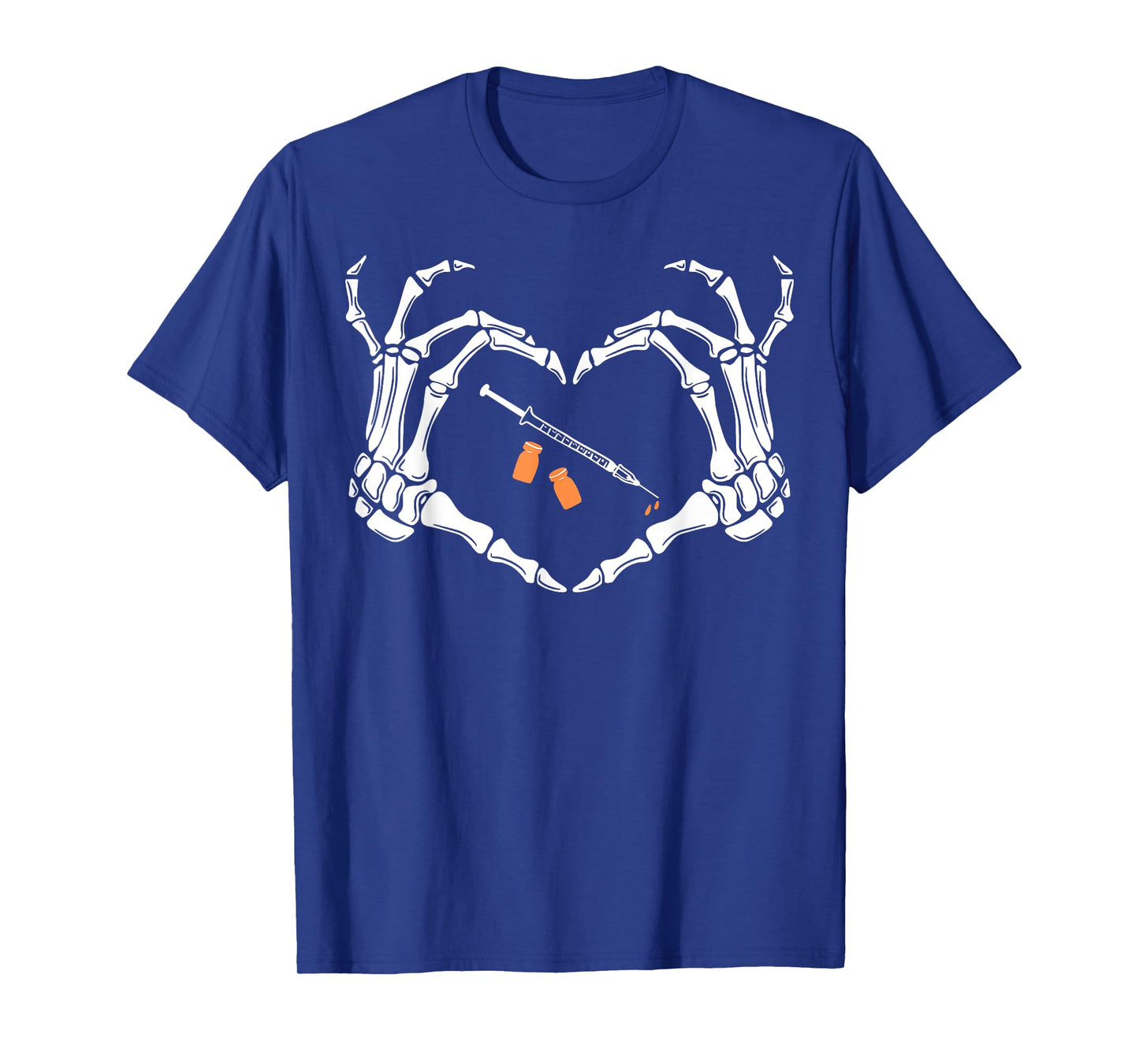 Aesthetic Injector Skeleton Hands Love Neurotoxin and Filler T-Shirt