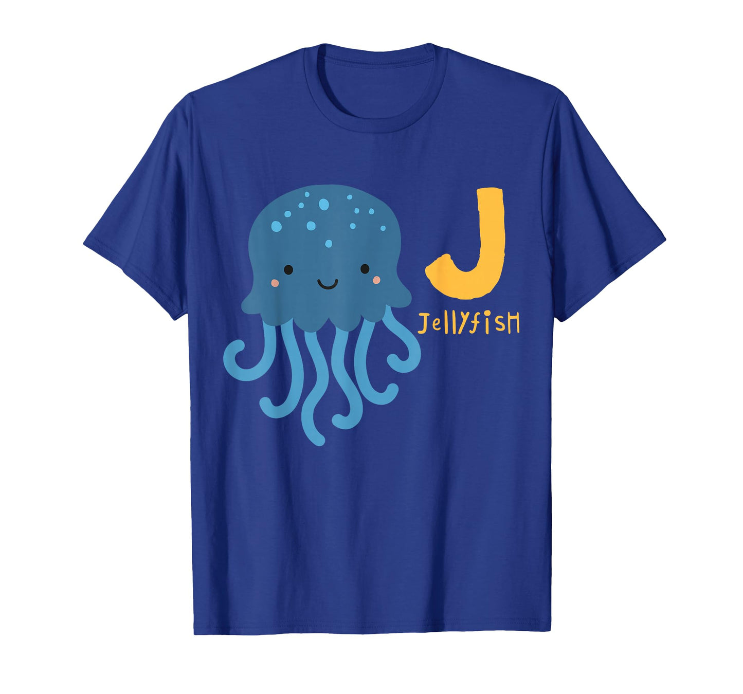 Alphabet Animals Jellyfish T-Shirt T-Shirt