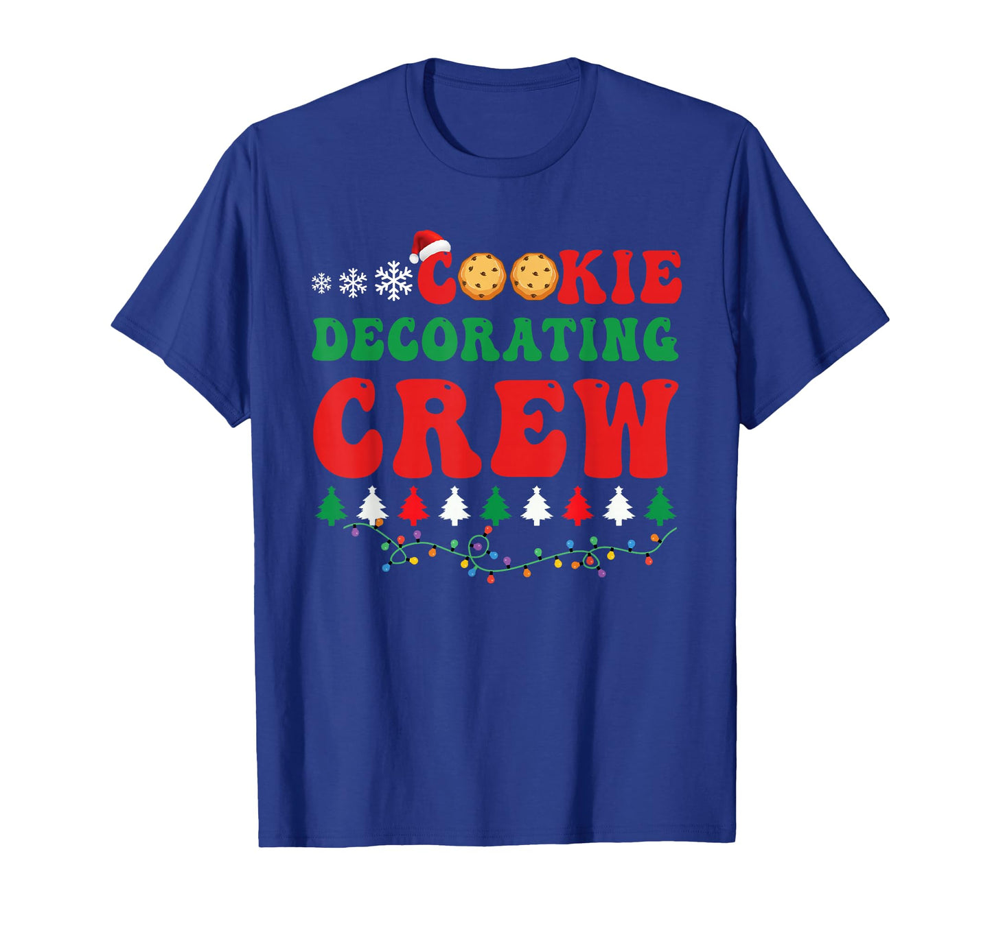 Cookie Decorating Crew Baker Funny Christmas Family Baking T-Shirt