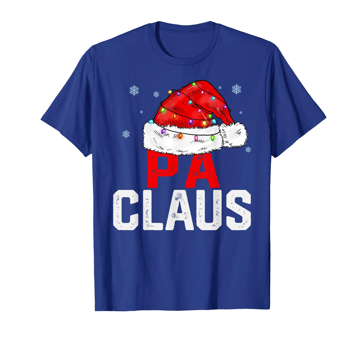PA Claus Funny Xmas Family Matching Grandpa Christmas T-Shirt