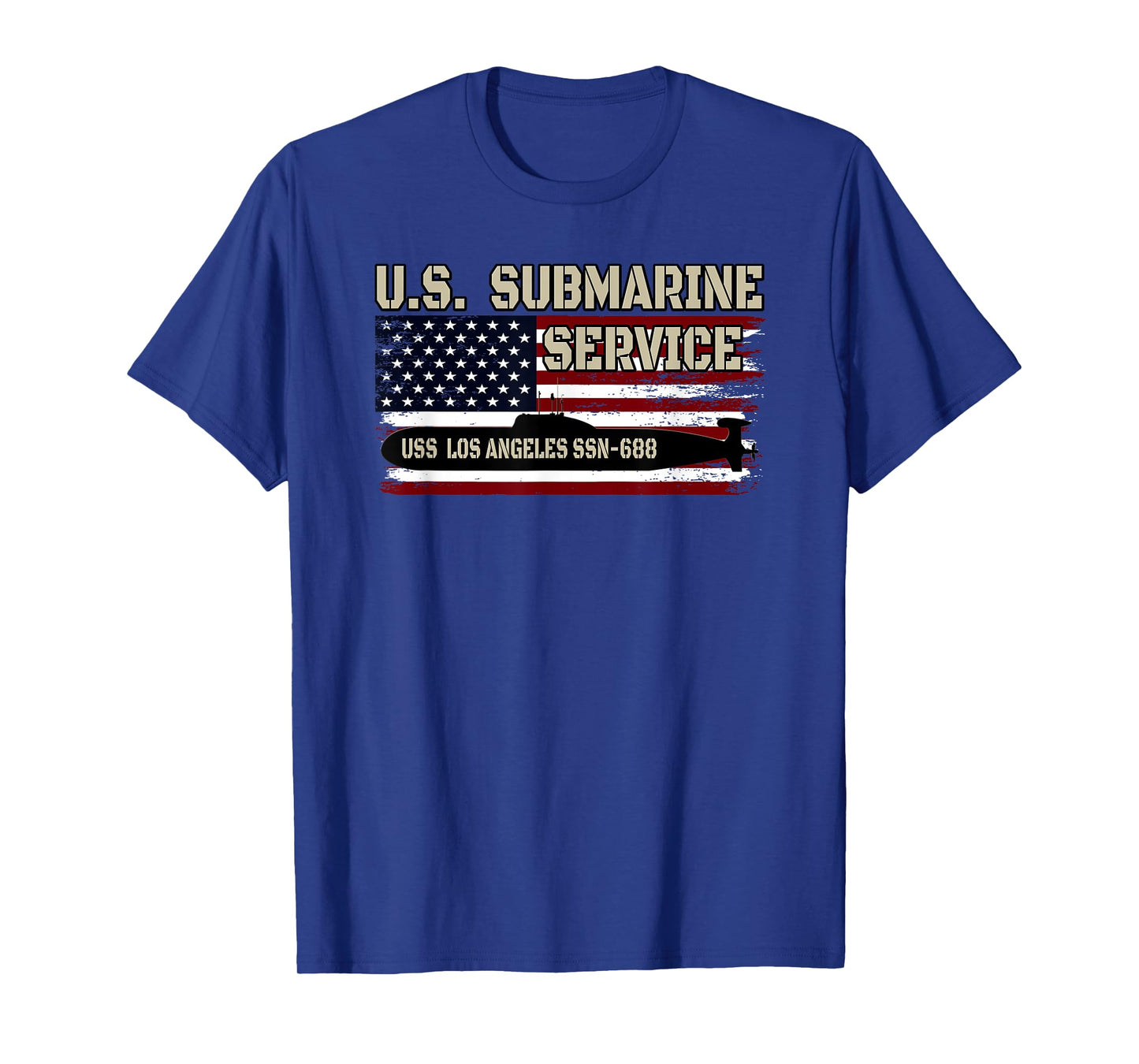 USS Los Angeles SSN-688 Submarine Veterans Day Father's Day T-Shirt