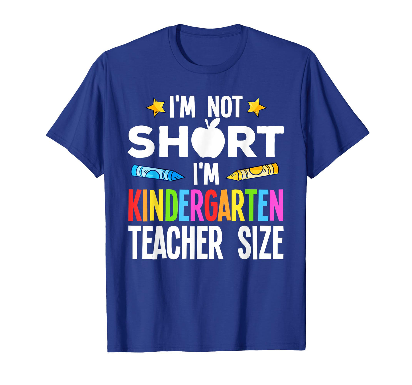 Cool Kindergarten Teacher Art for Men Women Preschool Kinder T-Shirt Small