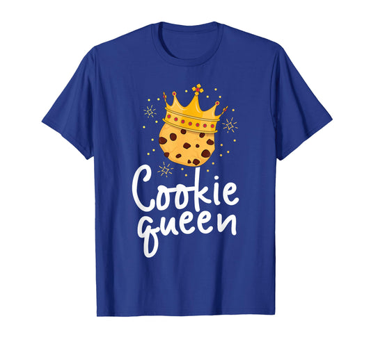 Cookie Queen Cute Chocolate Chip Foodie Gift Girls Women T-Shirt
