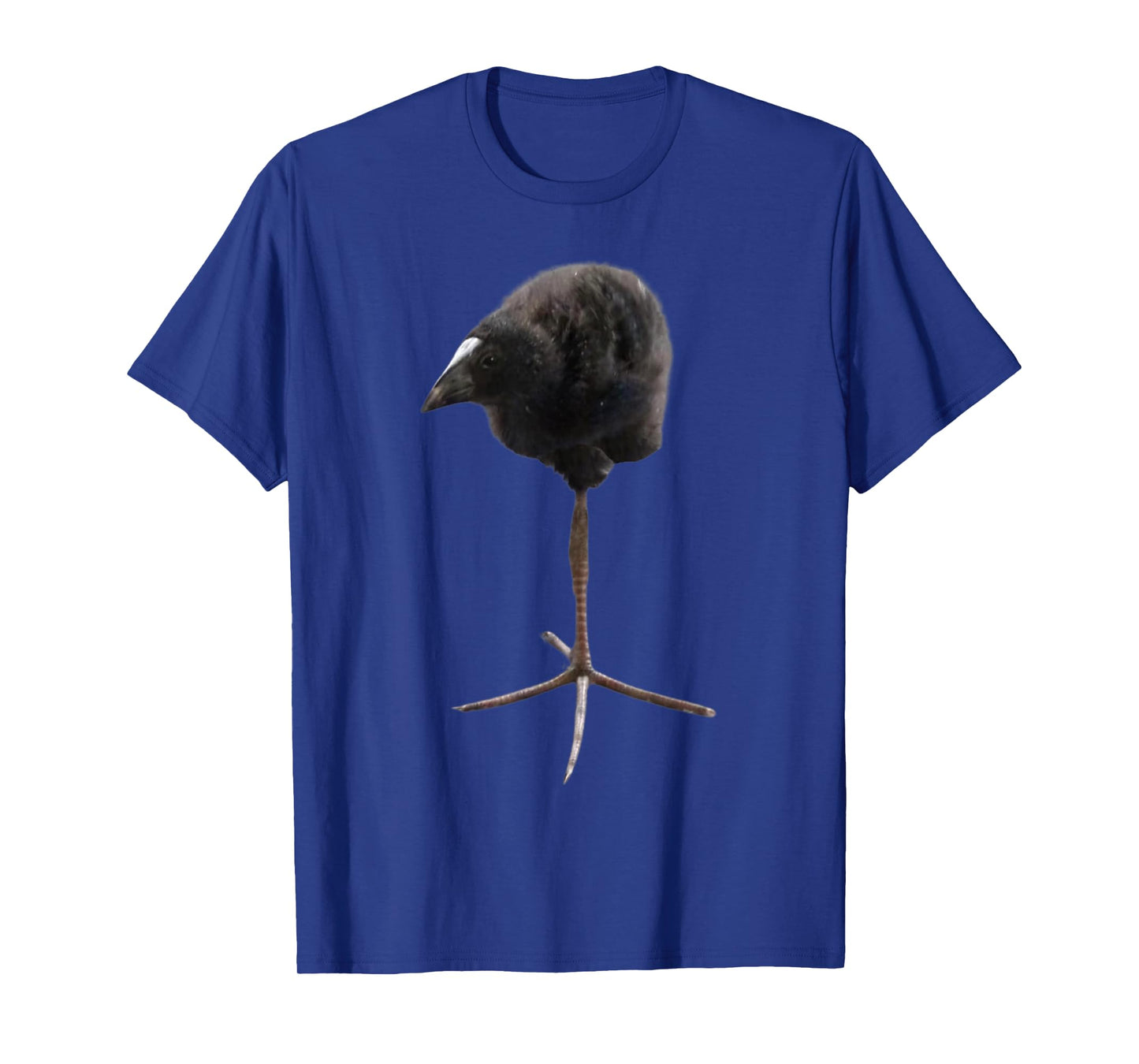 Pukeko Meme Unisex-Adults, Kids Classic Straight Black T-Shirt