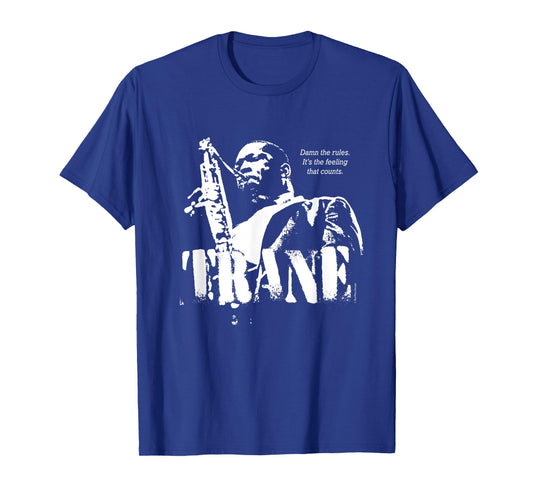 Coltrane Jazz Wisdom Saxophonist Musician (1-Color) T-Shirt