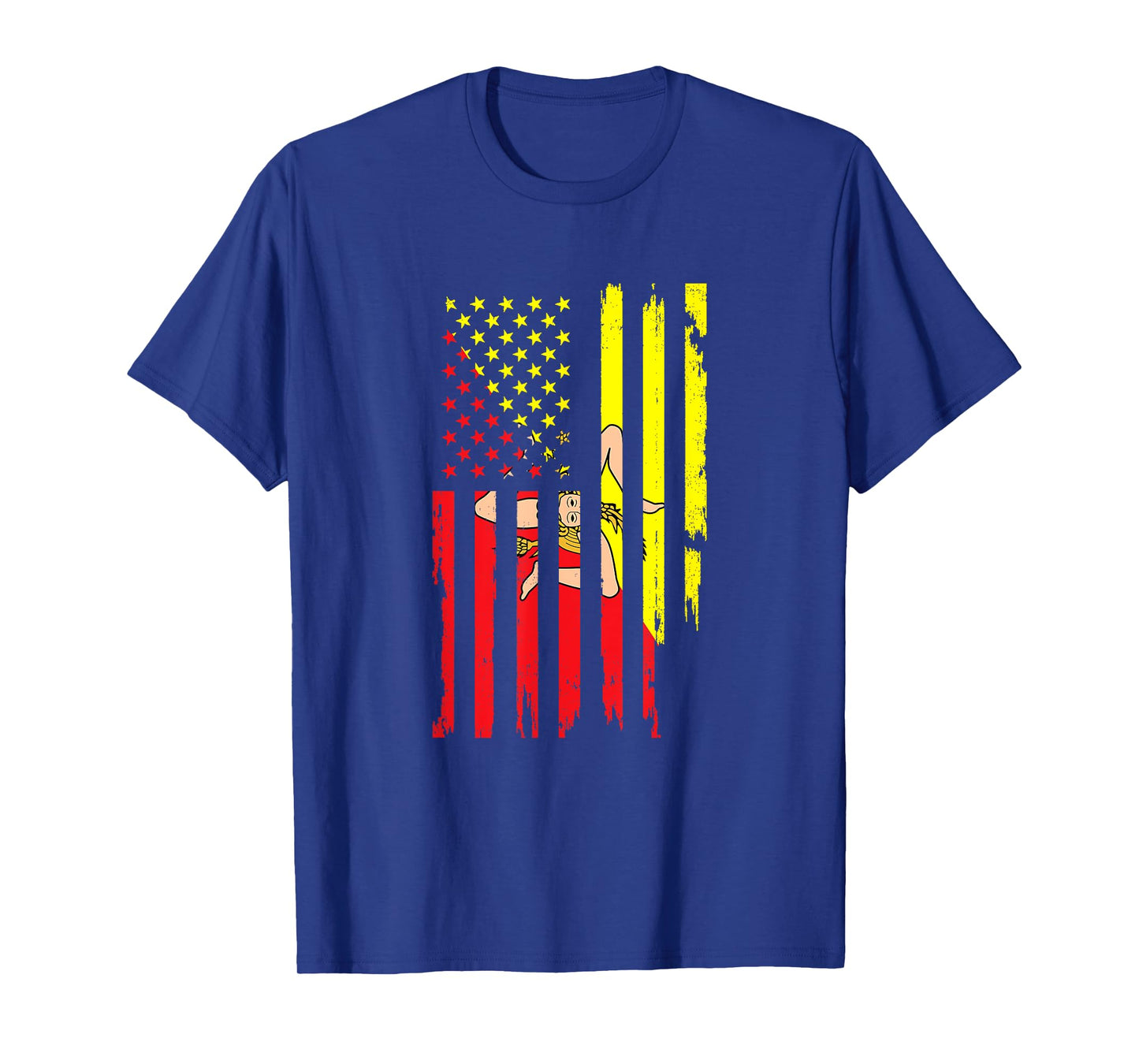 Sicilian American Flag of Sicily USA Sicilian Heritage Flag Women Kids Men T-Shirt