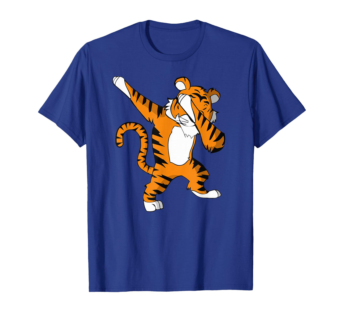 Funny Tiger Dabbing Tiger Dab Men Women Kids Girl Teen T-Shirt