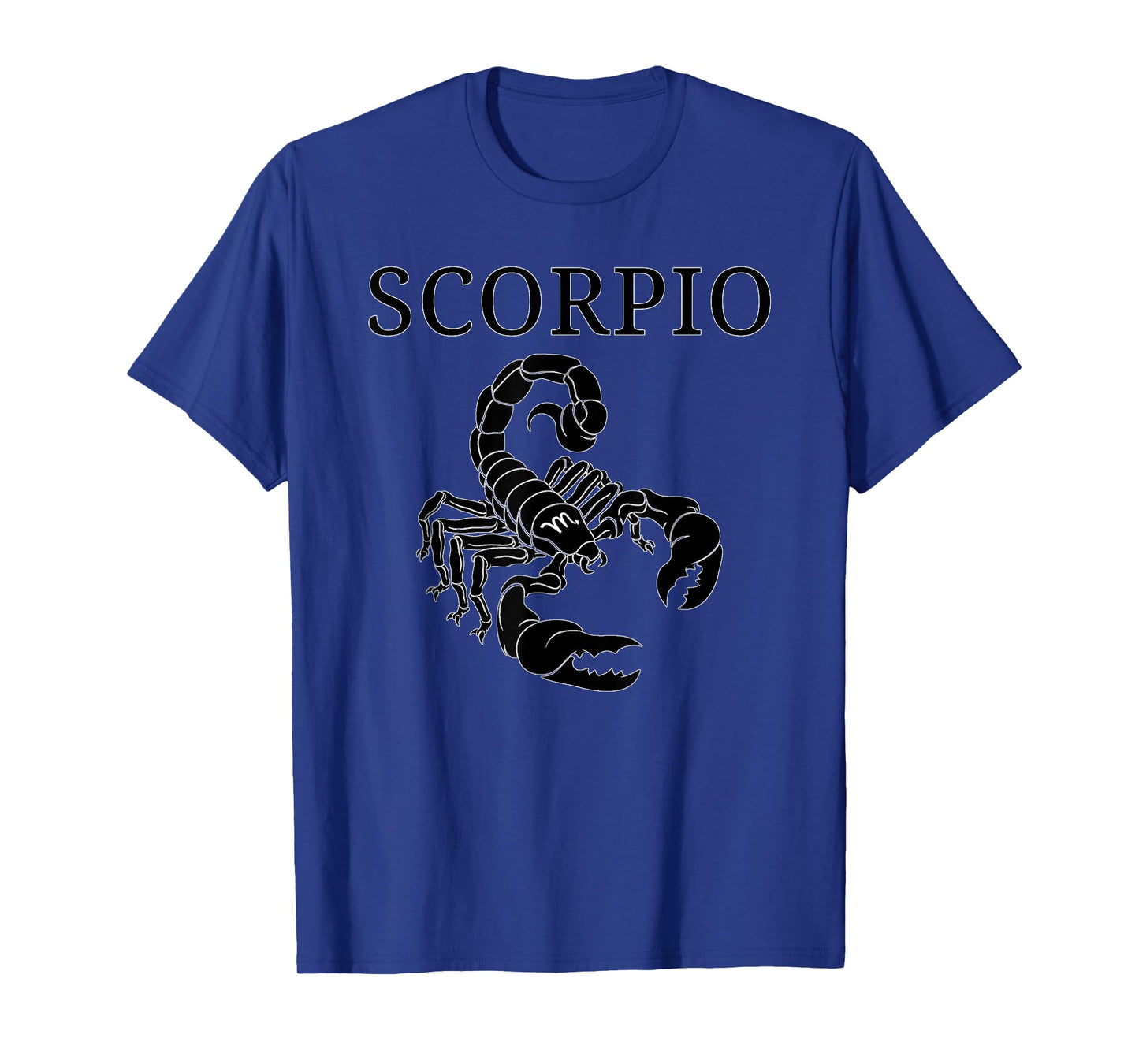 Scorpio Astrology Large Scorpion Zodiac Sign & Scorpio Name T-Shirt
