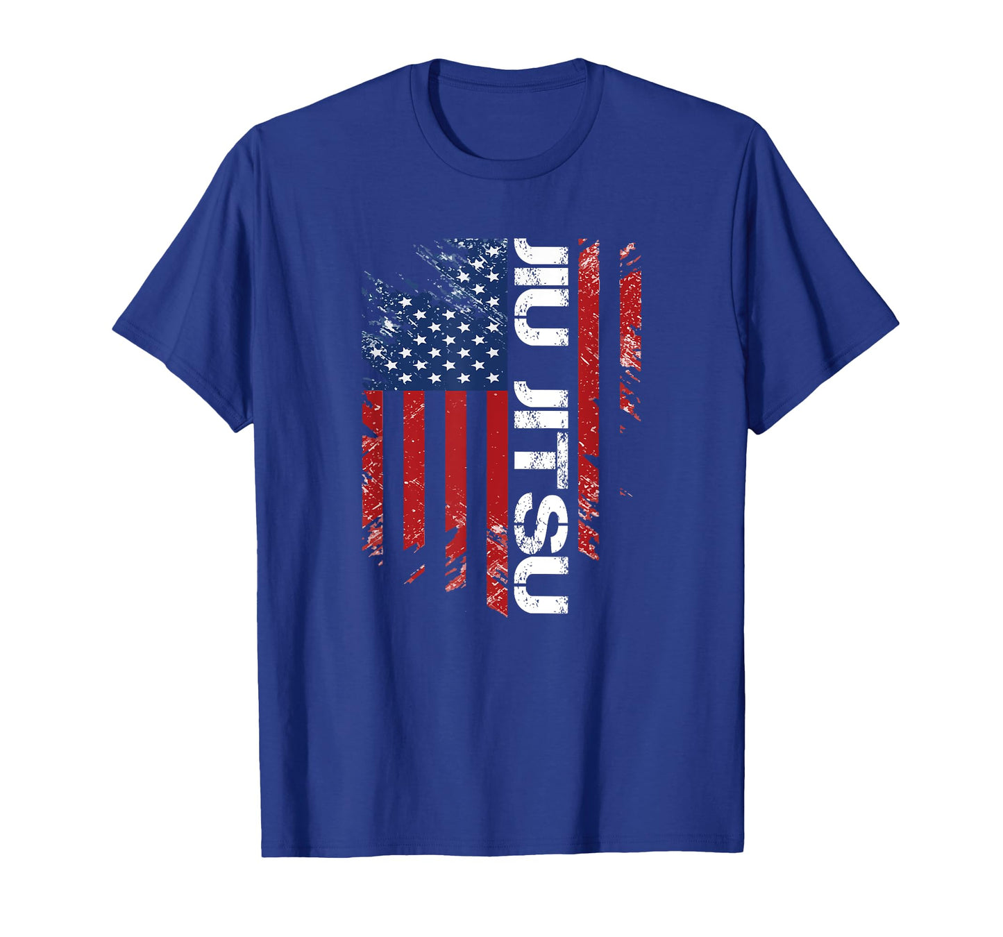 Vintage American USA Flag Brazilian jiu jitsu belts Shirt Women Kids Men T-Shirt