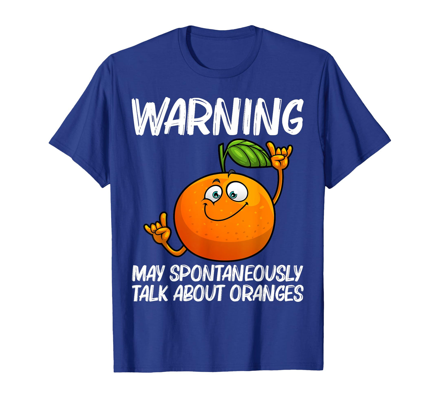 Cool Orange For Men Women Tropical Fruit Citrus Dance Food T-Shirt
