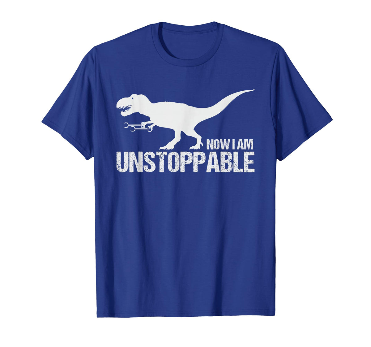 Now I Am Unstoppable Funny T-Rex Claw Grabbers Dinosaur T-Shirt