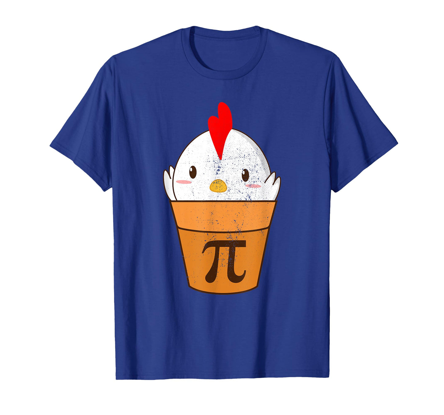 Chicken Pot Pie Funny Pi Day 3.14 March 14th Vintage Pi T-Shirt