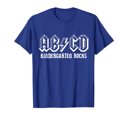 ABCD Rocks Back To School Nursery Rocks Funny Teacher T-Shirt
