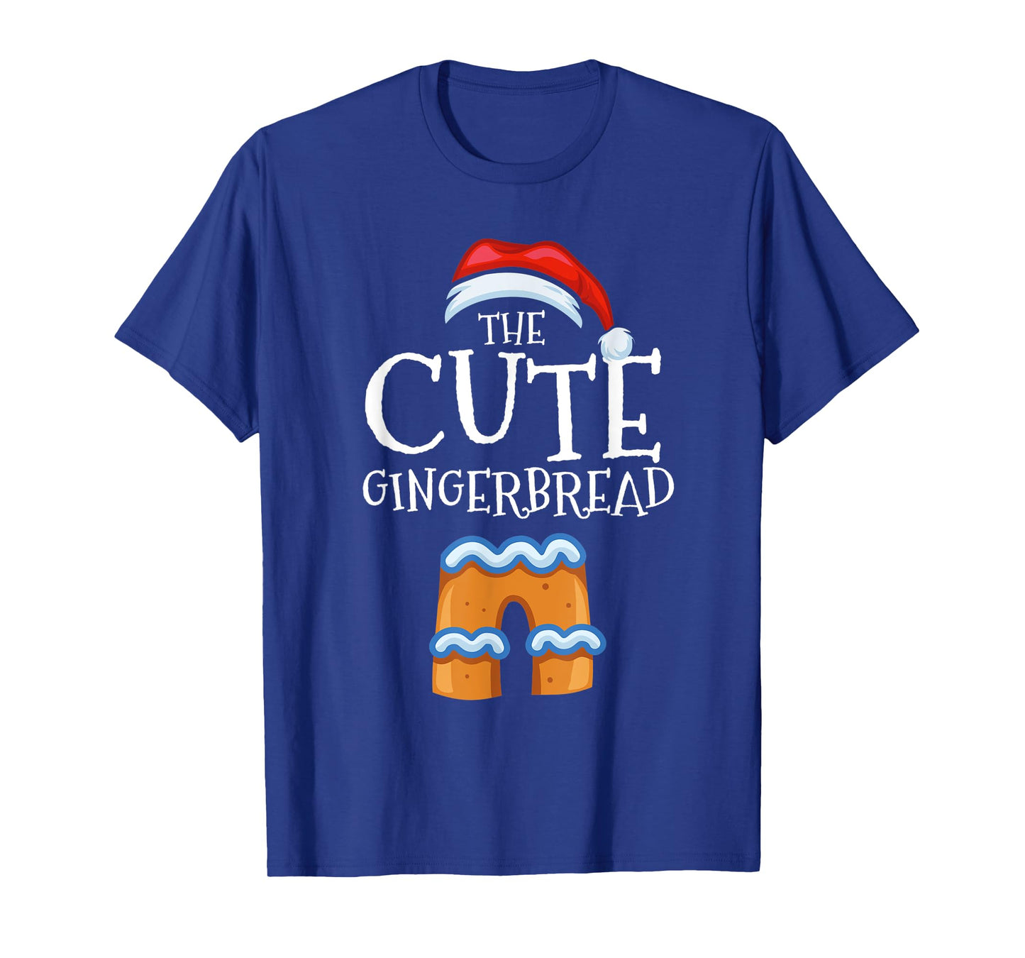 Cute Gingerbread Family Matching Group Christmas Gift T-Shirt