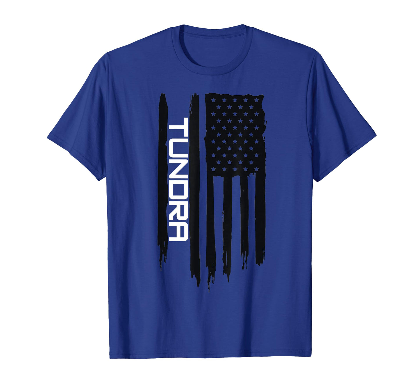Alaskan Rugged Tundra American Flag USA T-Shirt