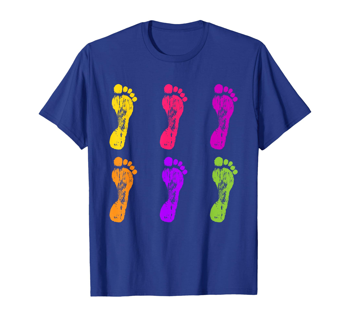 Colorful Footprint | Chiropodist | Foot Doctor Podiatrist T-Shirt